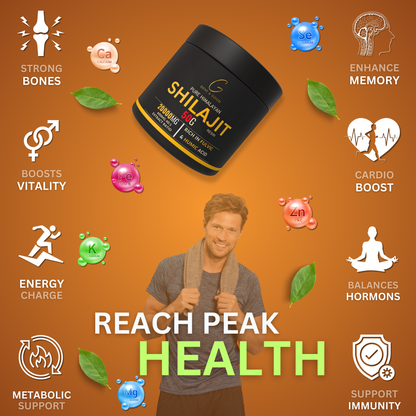 Gene & Good® Shilajit Resin – 50g | Pure Himalayan Shilajit | 3-Month Supply